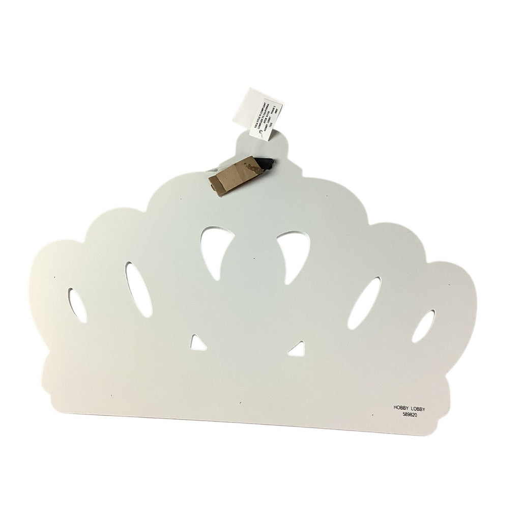 Hobby Lobby Pink Glitter Tiara Crown Wall Hanging Baby Girl's Bedroom Decor