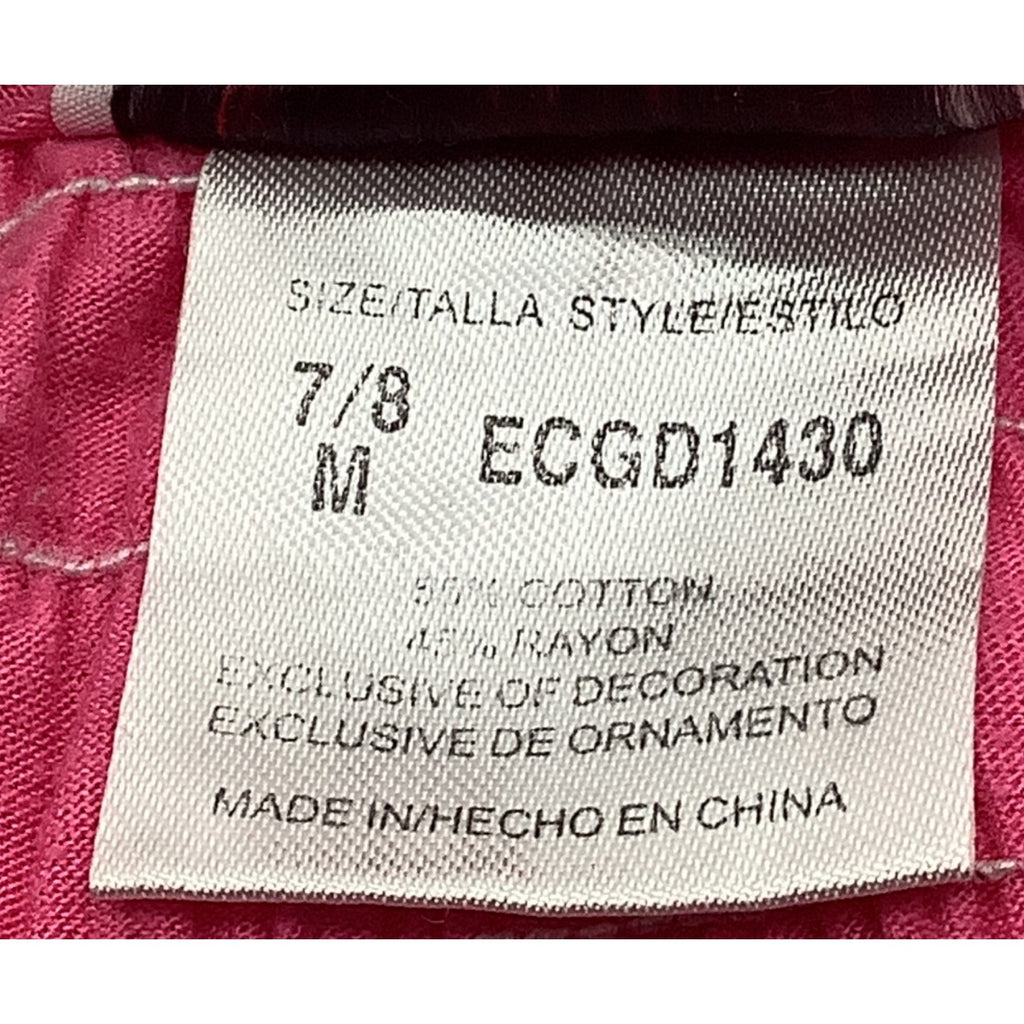 Pink Sleeveless Girls Dress By East Coast Childrens Clothing Size 7/8 Medium