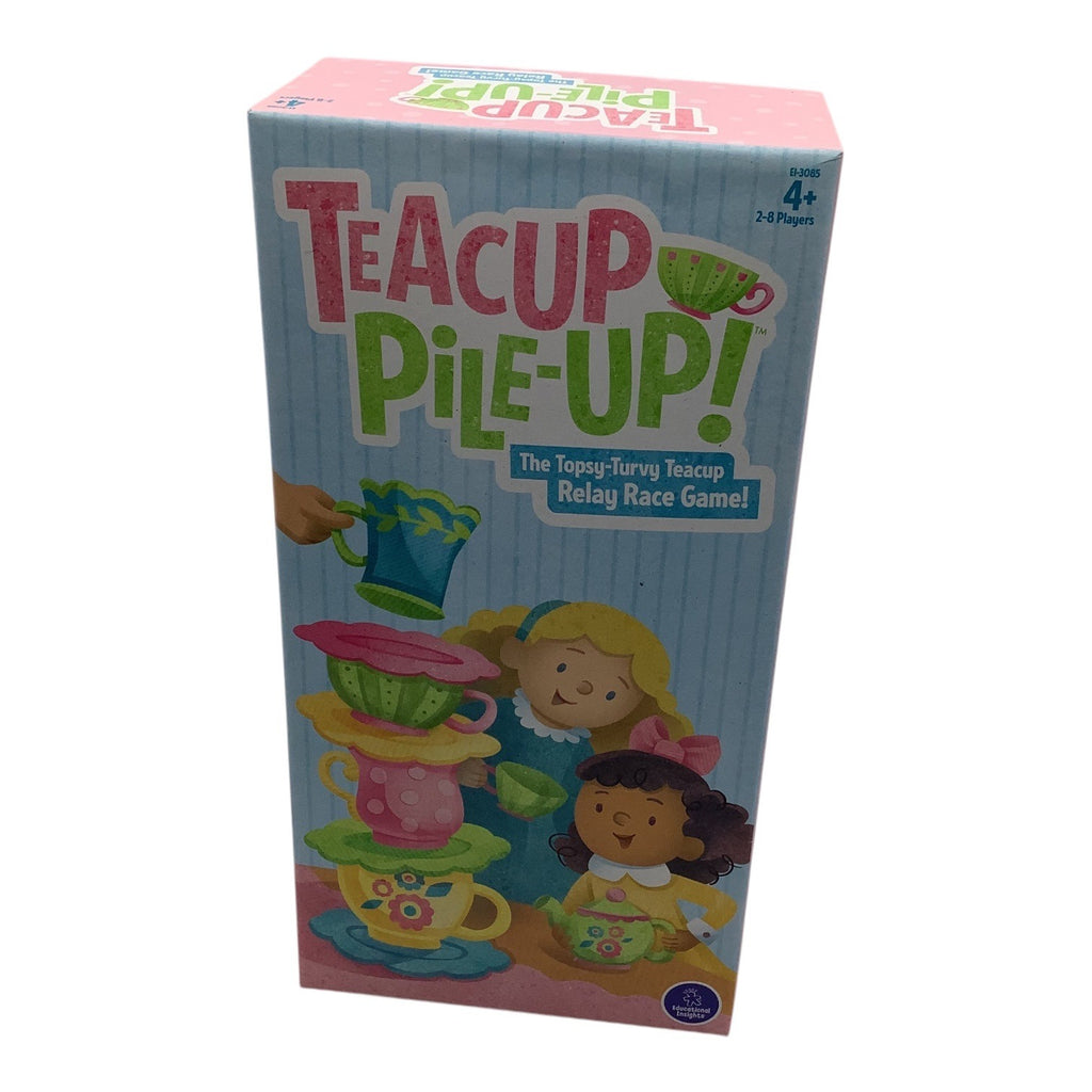 Educational Insights Teacup Pile-Up! Preschool Relay Game Fun Educational Game