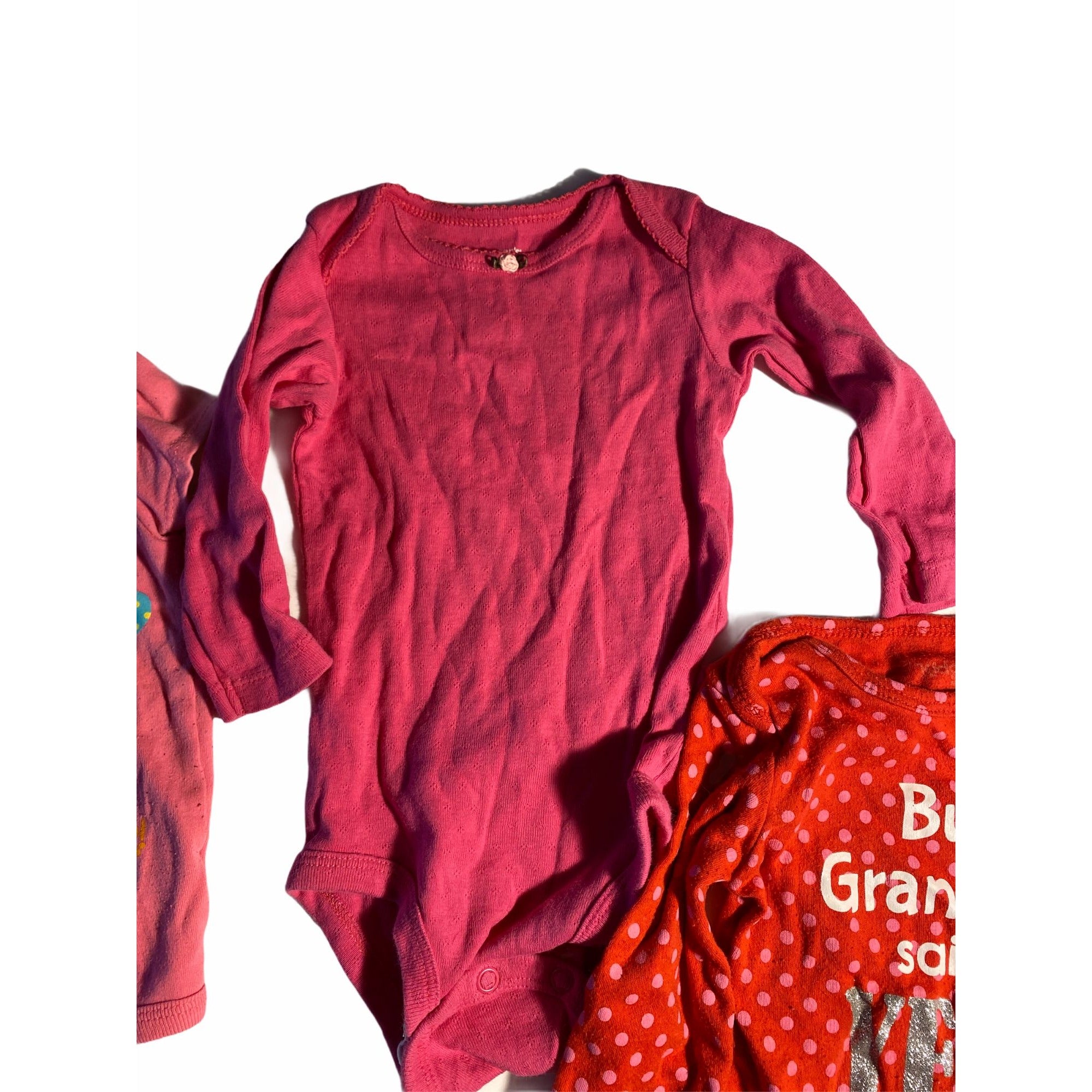 Girls Tee Lot 3 Pc Size 6-9 M One Piece T-Shirt Multicolor Graphic