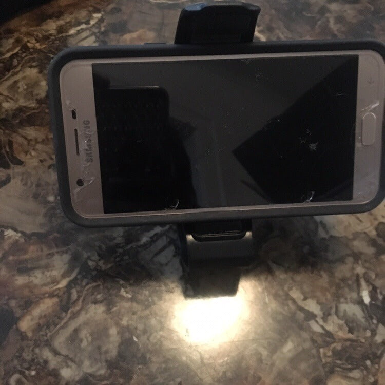 Universal Non Slip Dashboard Holder For GPS & Phones Black PC Base ABS Clip