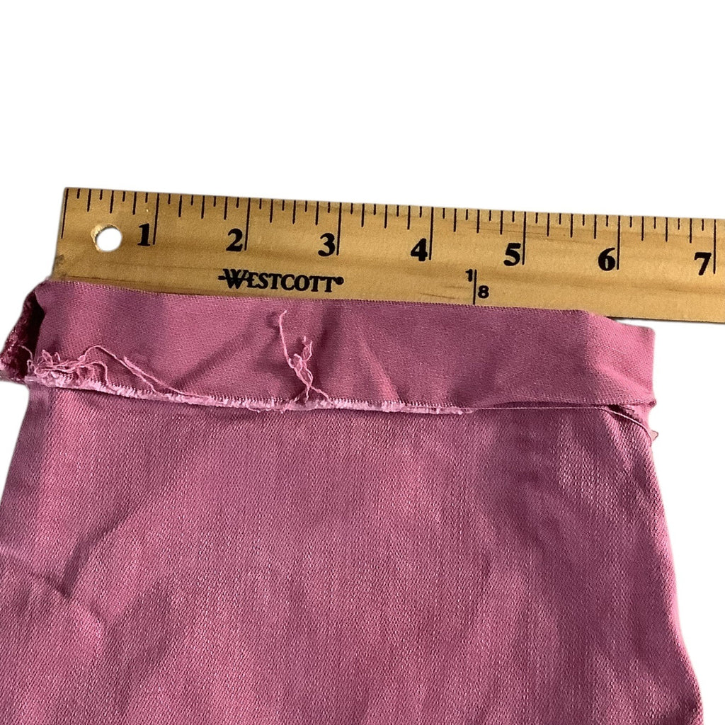 Lane Bryant Womens Super Stretch Ankle Skinny Jeans Size 26 Pink Rolled Hem