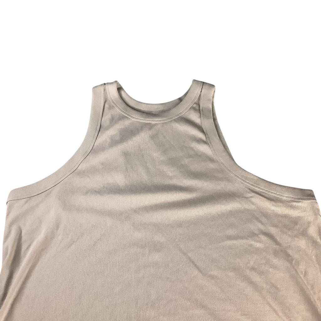 Old Navy Women’s Plus Ribbed Tank Top 4X Beige Nude Sleeveless Casual Shirt