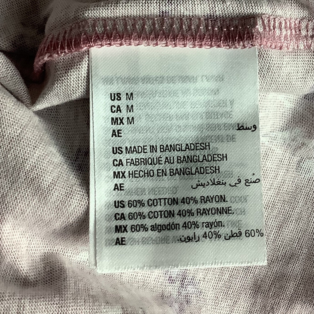 Charter Club Women's Notch Collar & Cropped Pajama Pants Set Pink Size M