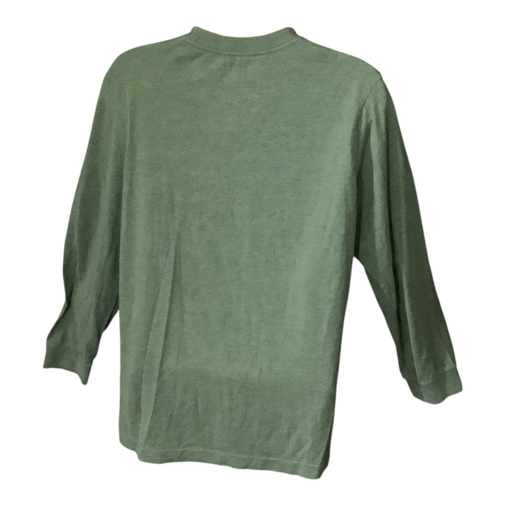 New York Jets NFL Womens Long Sleeve Crew Neck T-Shirt XL Green Logo Football Tee