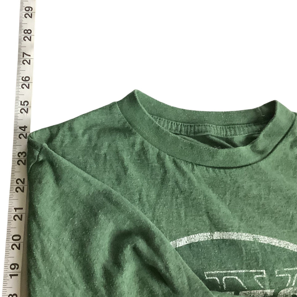 New York Jets NFL Womens Long Sleeve Crew Neck T-Shirt XL Green Logo Football Tee