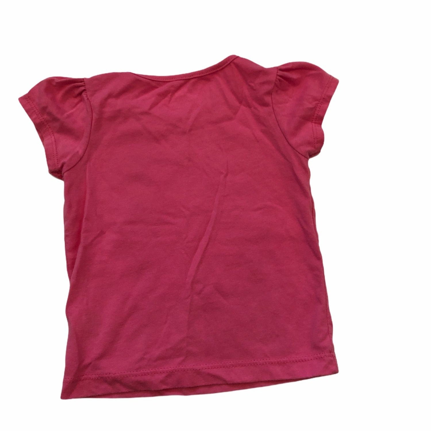 Baby Girls Graphic Tee Cute Fun Lucky Design 12M Pink & Green St. Patrick's Day