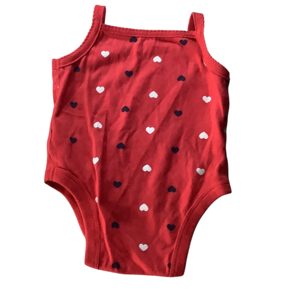 Garanimals Lot of 3 Baby Girl Bodysuit Size 0-3M Purple Red Yellow Cotton Blend