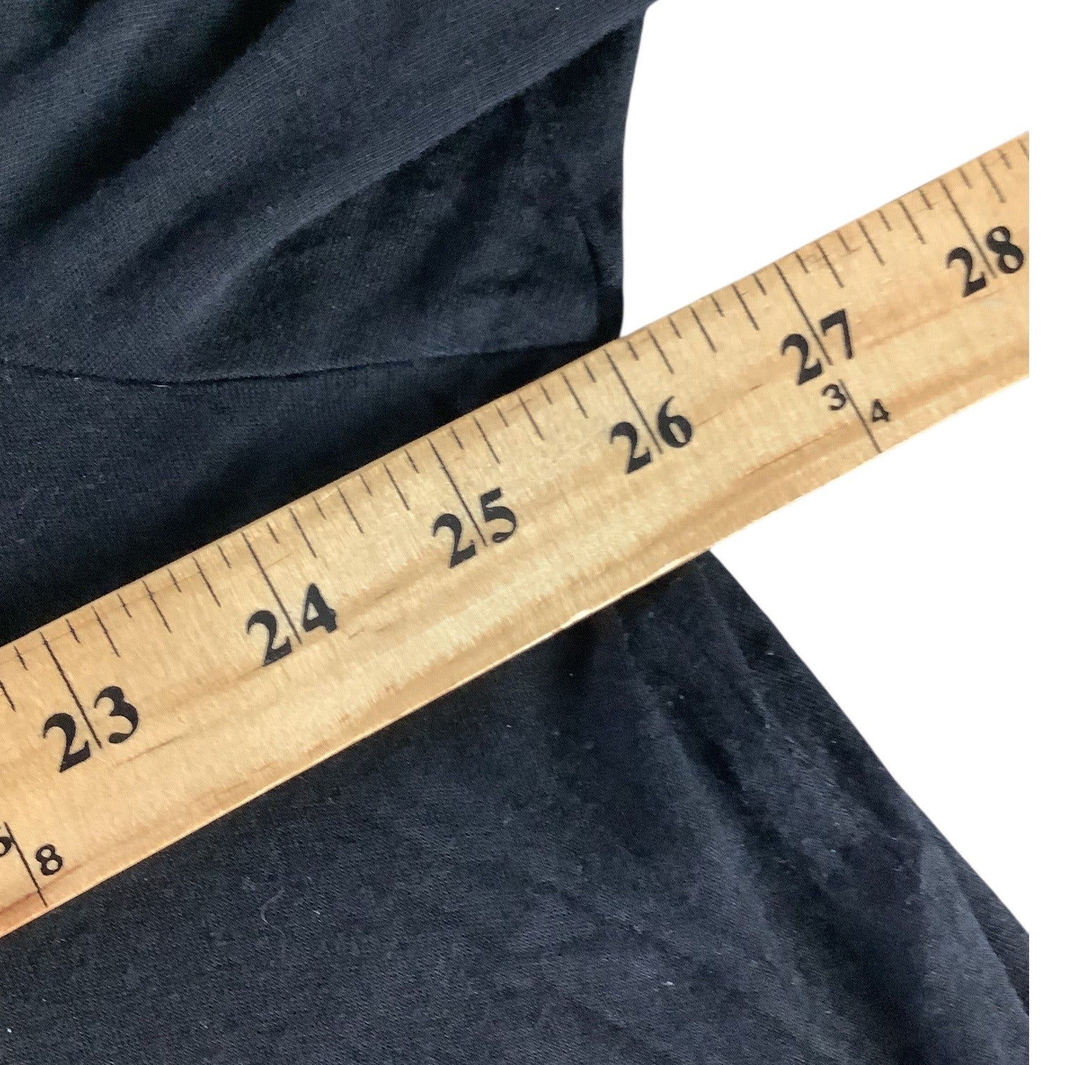 Lane Bryant Womens Graphic V-Neck T-Shirt Sz 26/28 Take Me To Paris Black Gold