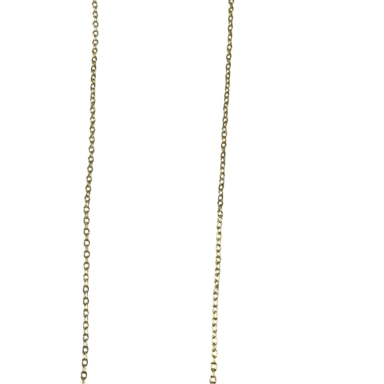 Bedazzled Love Letter Pendant Necklace Gold Tone Rhinestone & Gemstones Chain