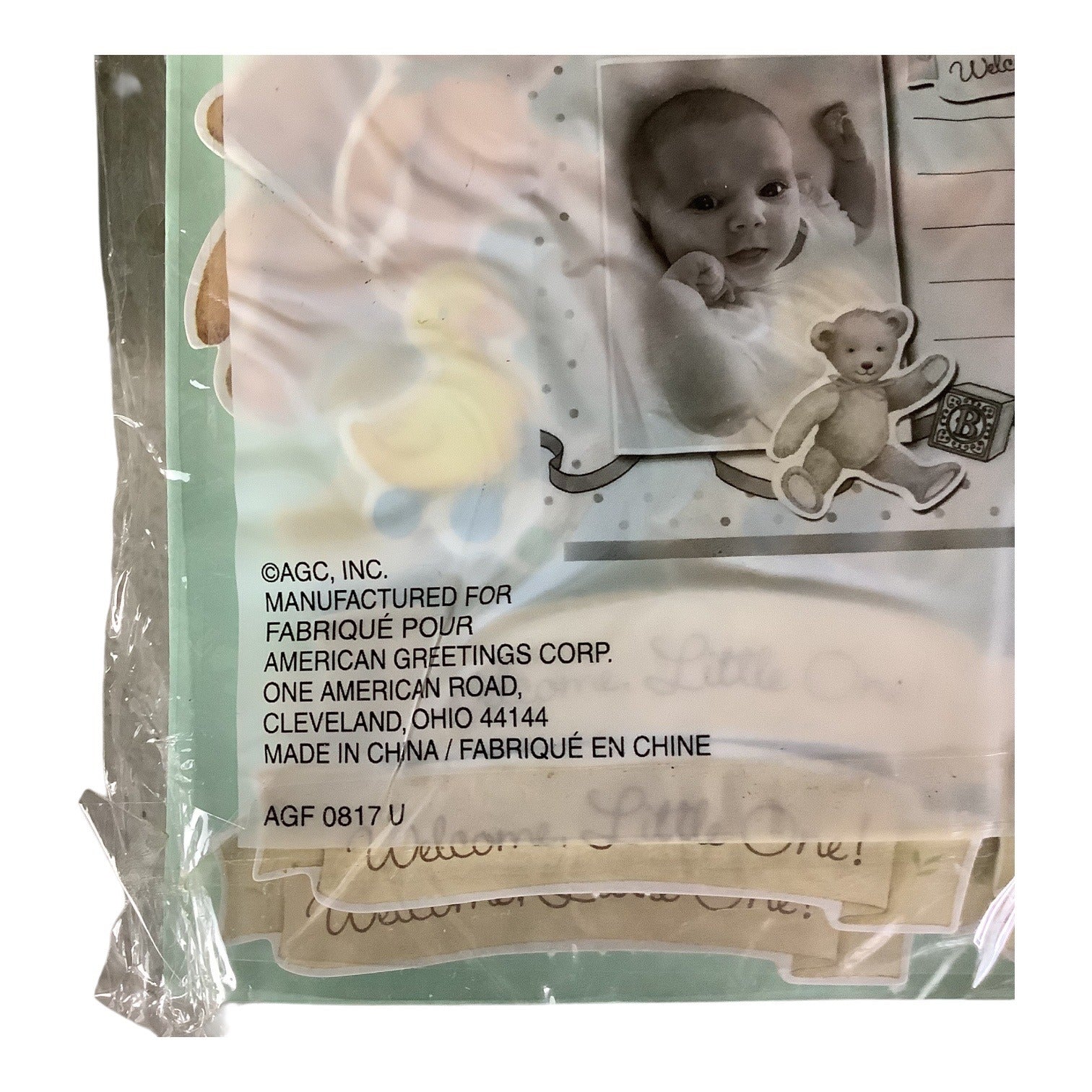 American Greetings Welcome Little One Baby Birth Announcement Kits 4 Packs