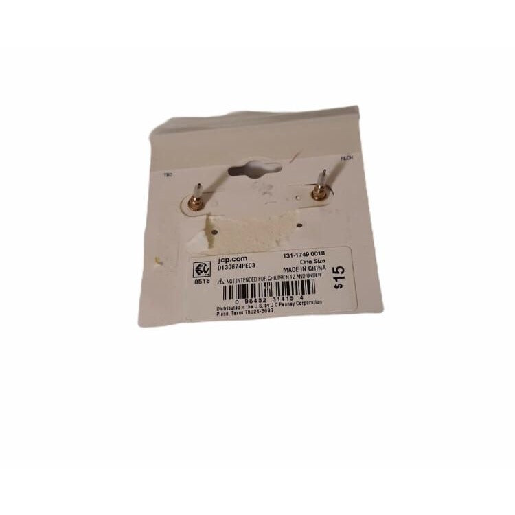 Arizona Jean Co Women's Tassel Drop Earrings With Gold & Crystal Accents Fringe