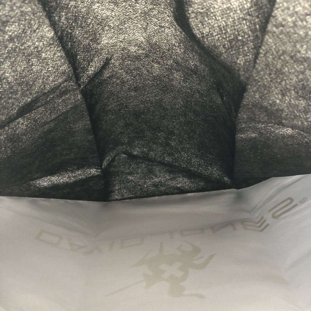 David Jones Glittering Non-Woven Tote Bag Silver Lightweight Eco-Friendly Shopping Reusable