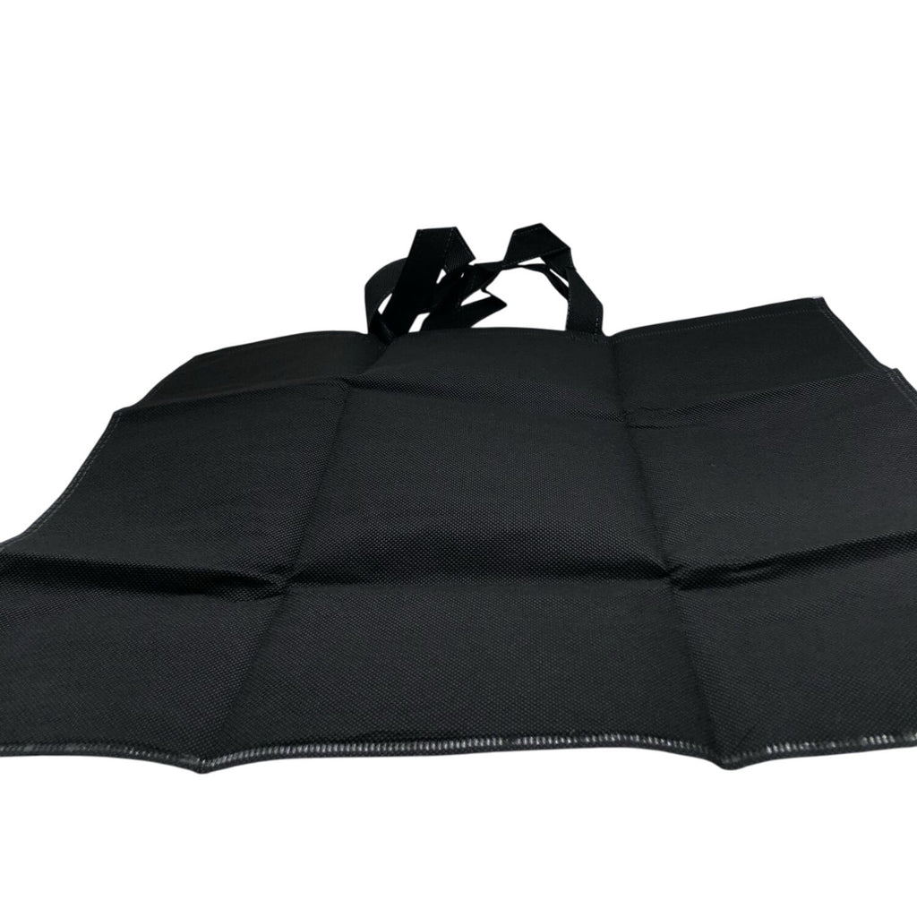 David Jones Glittering Non-Woven Tote Bag Silver Lightweight Eco-Friendly Shopping Reusable