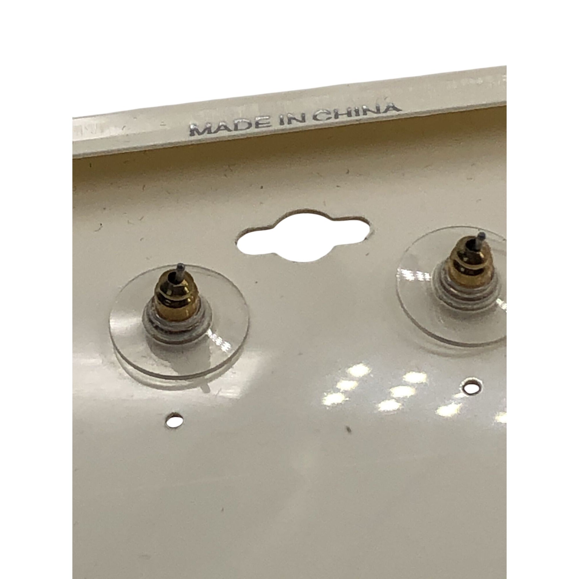 Sparkle Floral Drop Earrings W/ Rhinestone Accents Multicolor For Women's Dangle