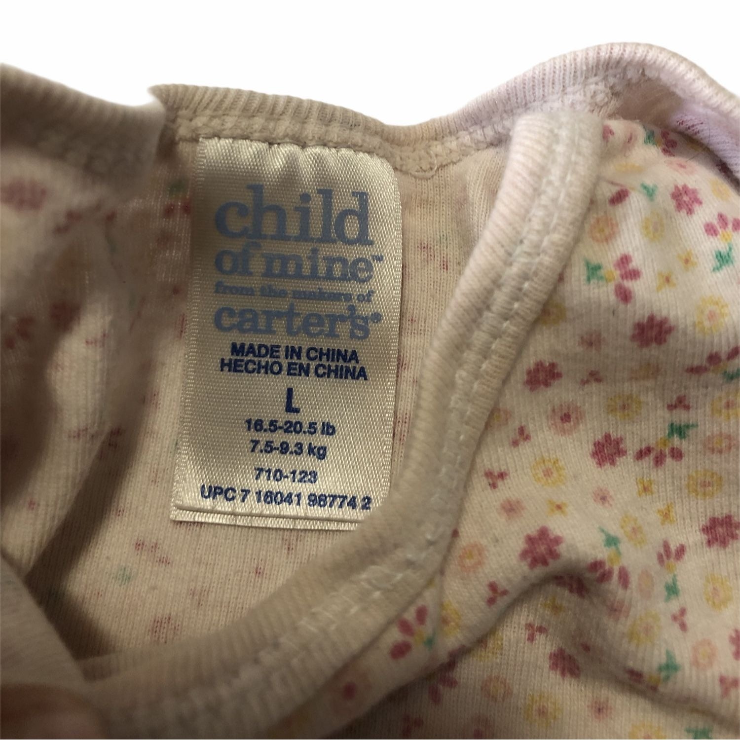 Baby Girl Clothing Lot 3 Pieces Child Of Mine Carter’s L Kidgets Big Oshi 0-3M