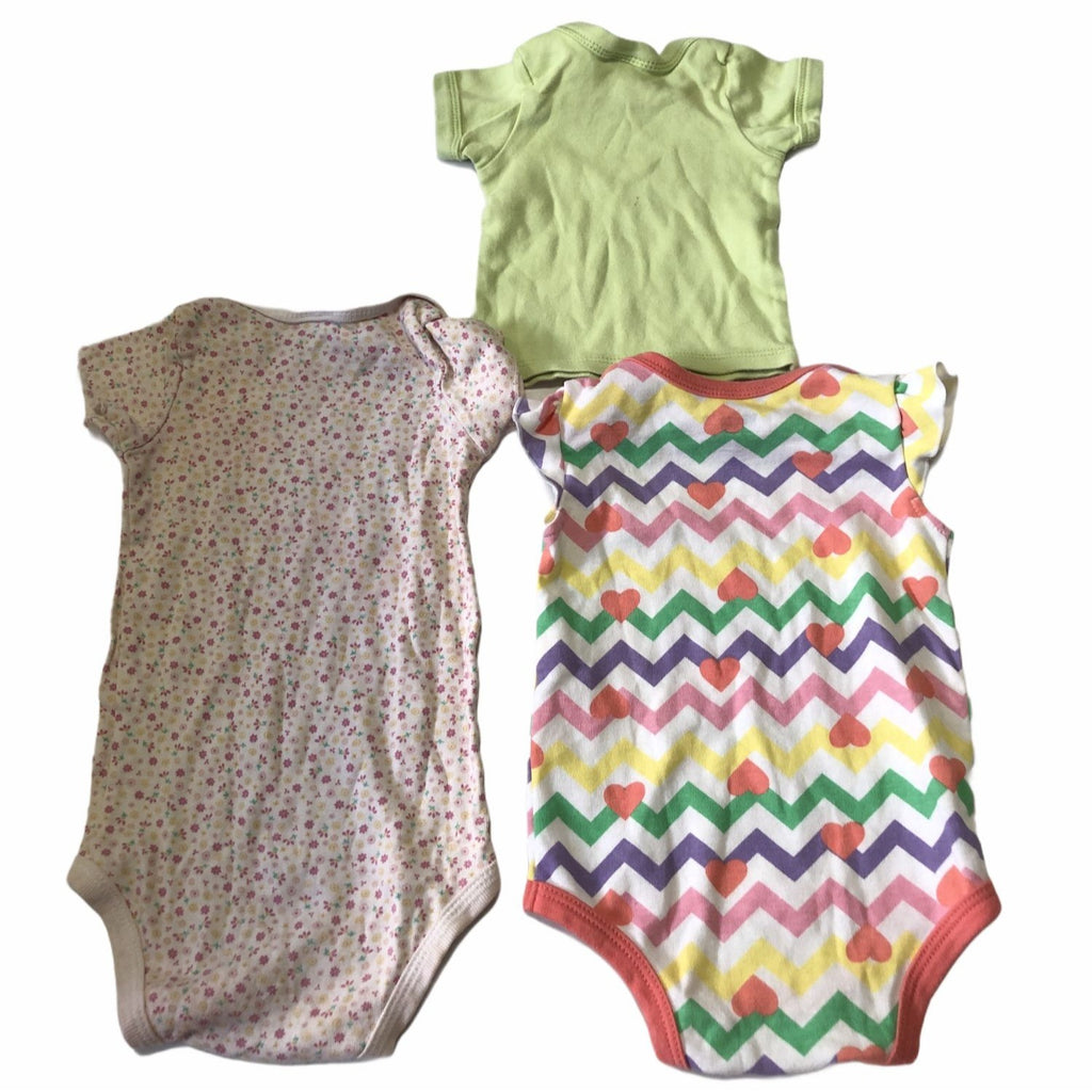 Baby Girl Clothing Lot 3 Pieces Child Of Mine Carter’s L Kidgets Big Oshi 0-3M