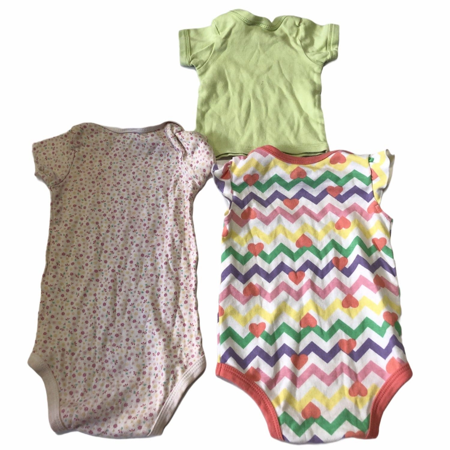 Baby Girl Clothing Lot 3 Pieces Child Of Mine Carter’s L Kidgets Big Oshi 0-3M