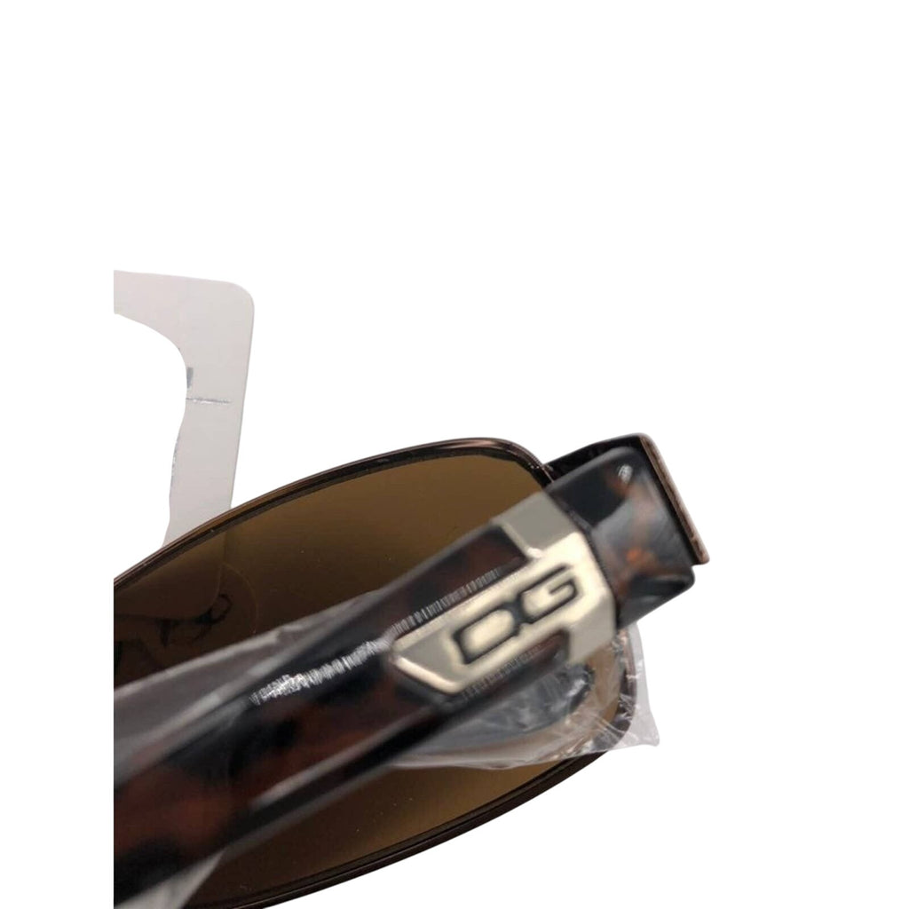 Fashion Eyewear Womens Brown Sunglasses UV400 Protection Rectangular Shape