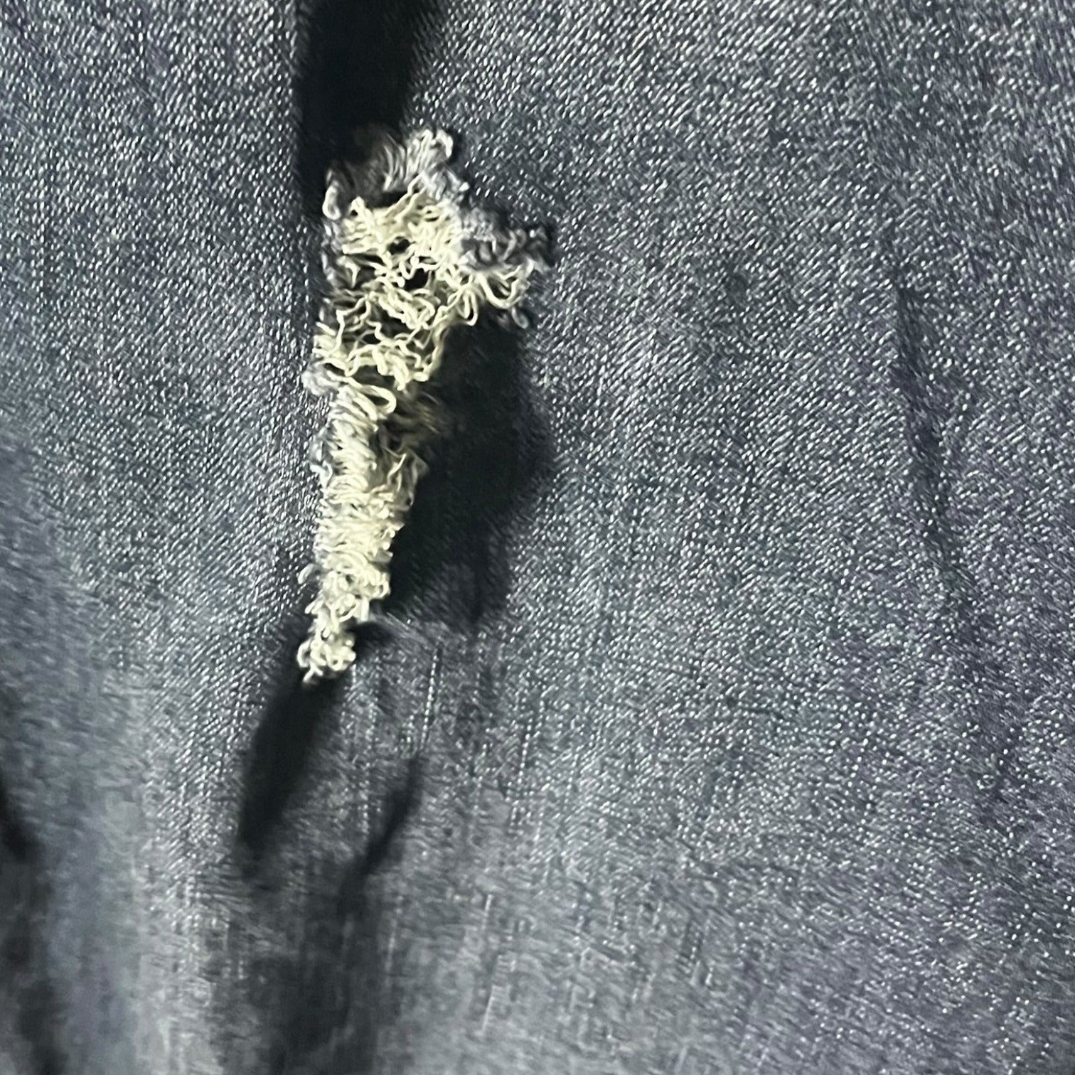 Venezia By Lane Bryant Denim Distressed Patchwork Jeans Womens Size 24 Blue