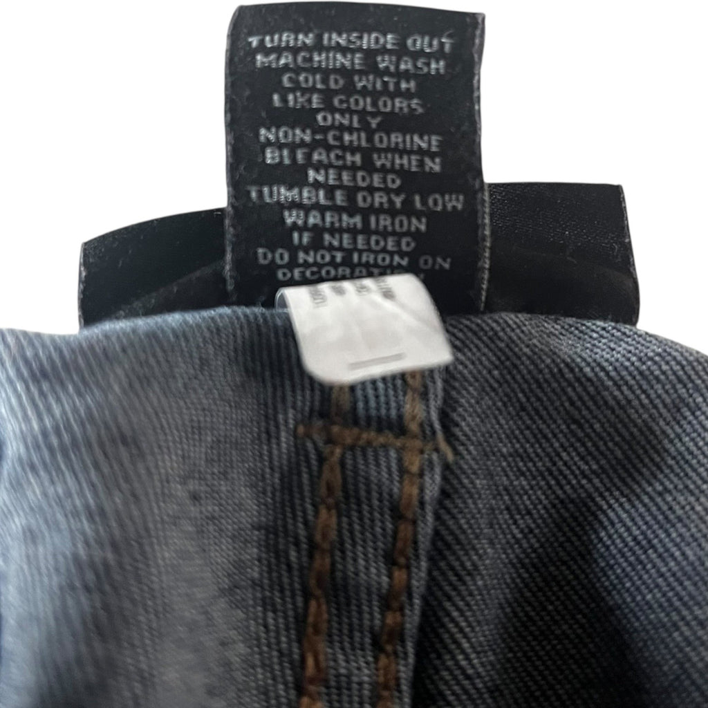 Venezia By Lane Bryant Denim Distressed Patchwork Jeans Womens Size 24 Blue