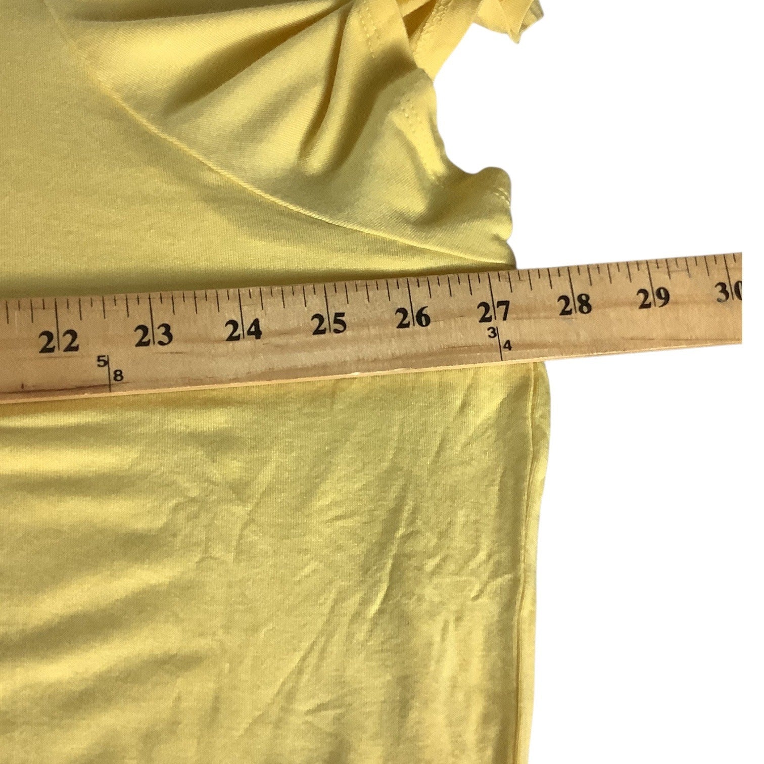 Lane Bryant Womens Plus Size 26/28 Yellow Graphic Tee "Be Happy Be Bright Be You"