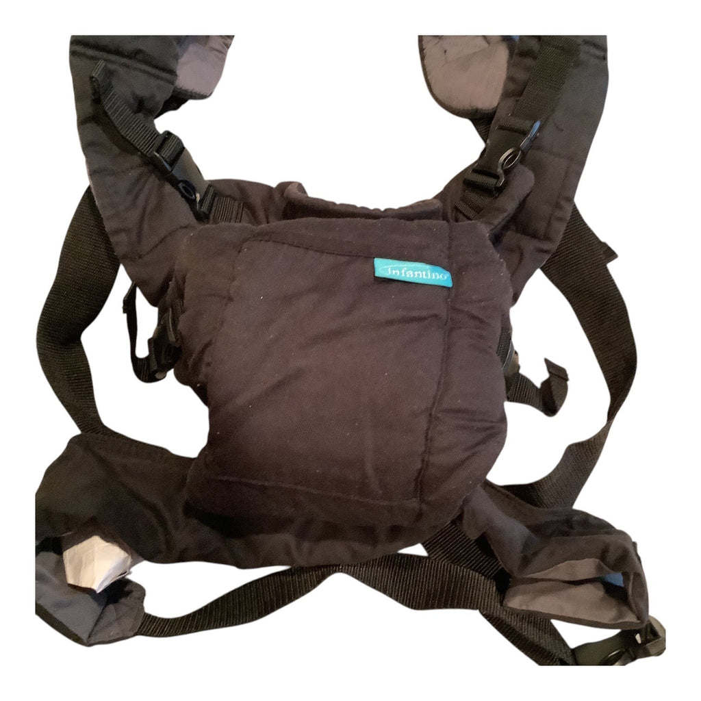 Infantino Ergonomic Adjustable Baby Carrier Black 8lb-32lb