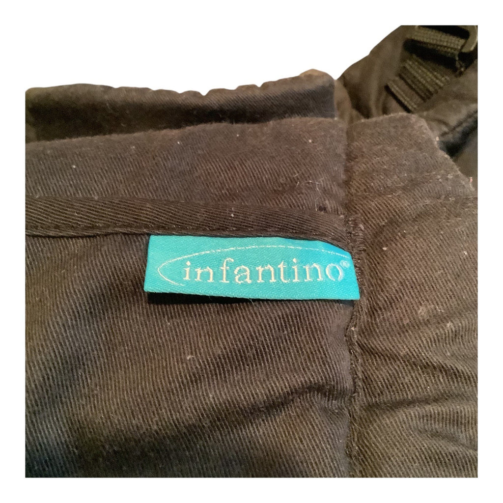 Infantino Ergonomic Adjustable Baby Carrier Black 8lb-32lb