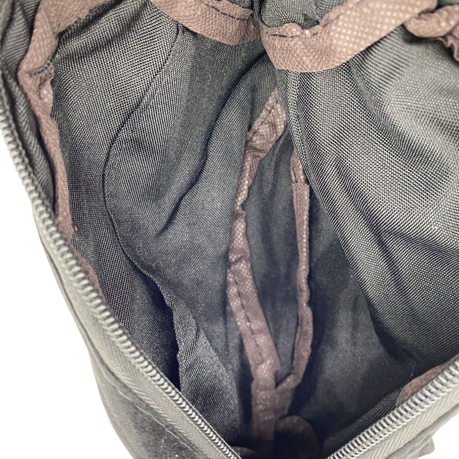 Black Velvet Cosmetic Pouch With Embroidered Eyelash Design & Fluffy Pom Pom