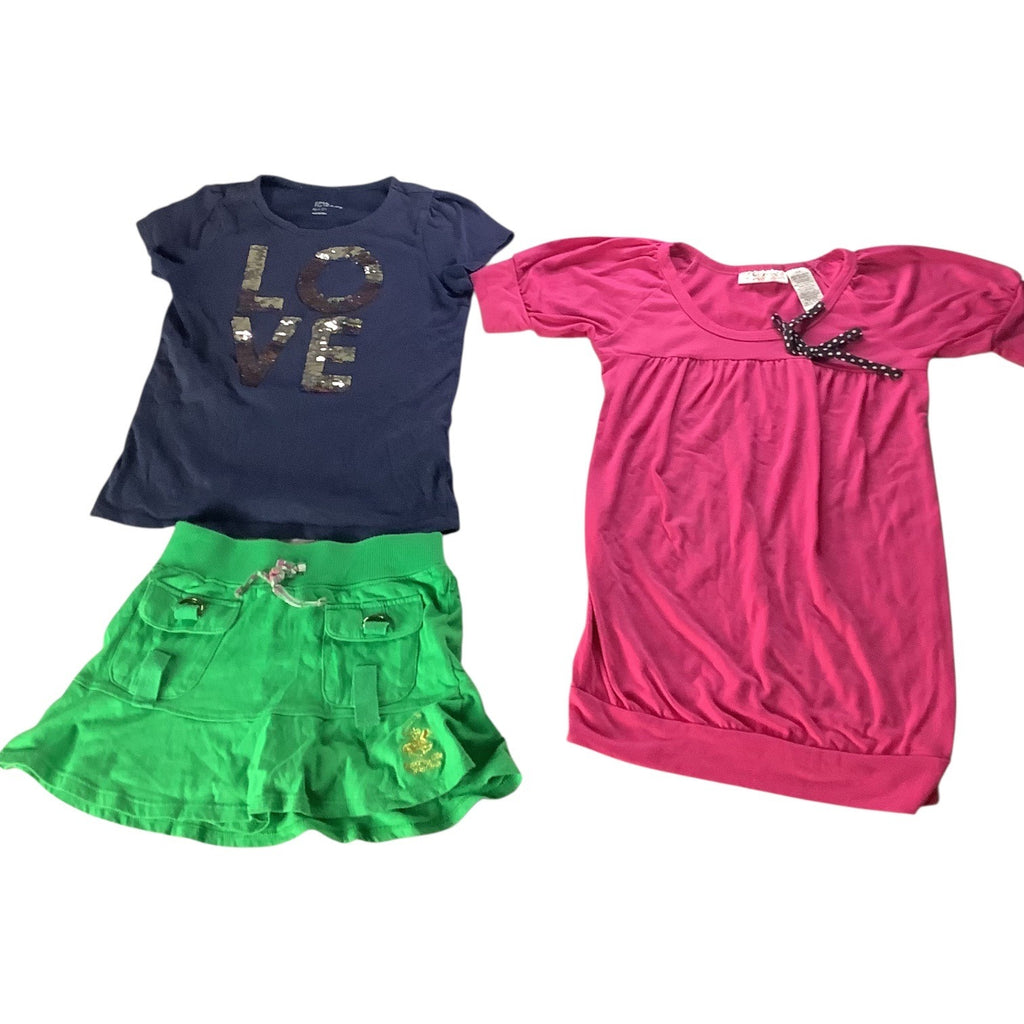 Girls Clothing Lot Of 3 Beverly Hills Polo Club Epic Threads & Self Esteem Size 6X