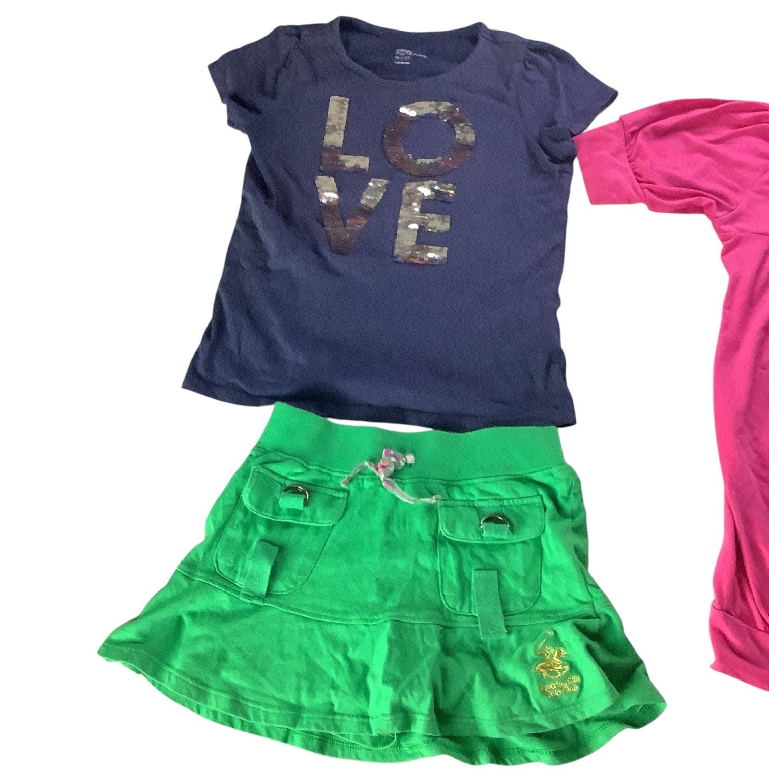 Girls Clothing Lot Of 3 Beverly Hills Polo Club Epic Threads & Self Esteem Size 6X