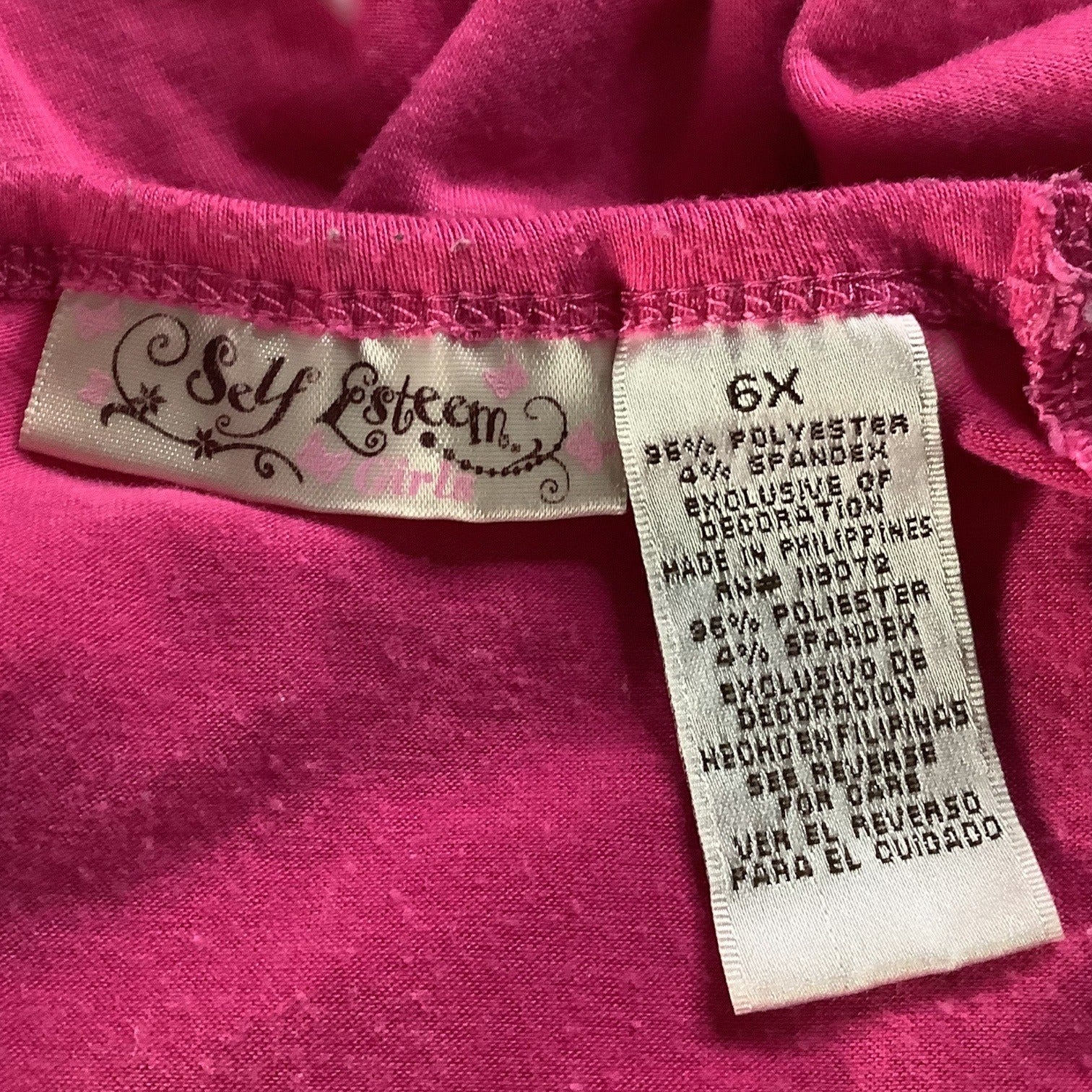 Girls Clothing Lot Of 3 Beverly Hills Polo Club Epic Threads & Self Esteem Size 6X