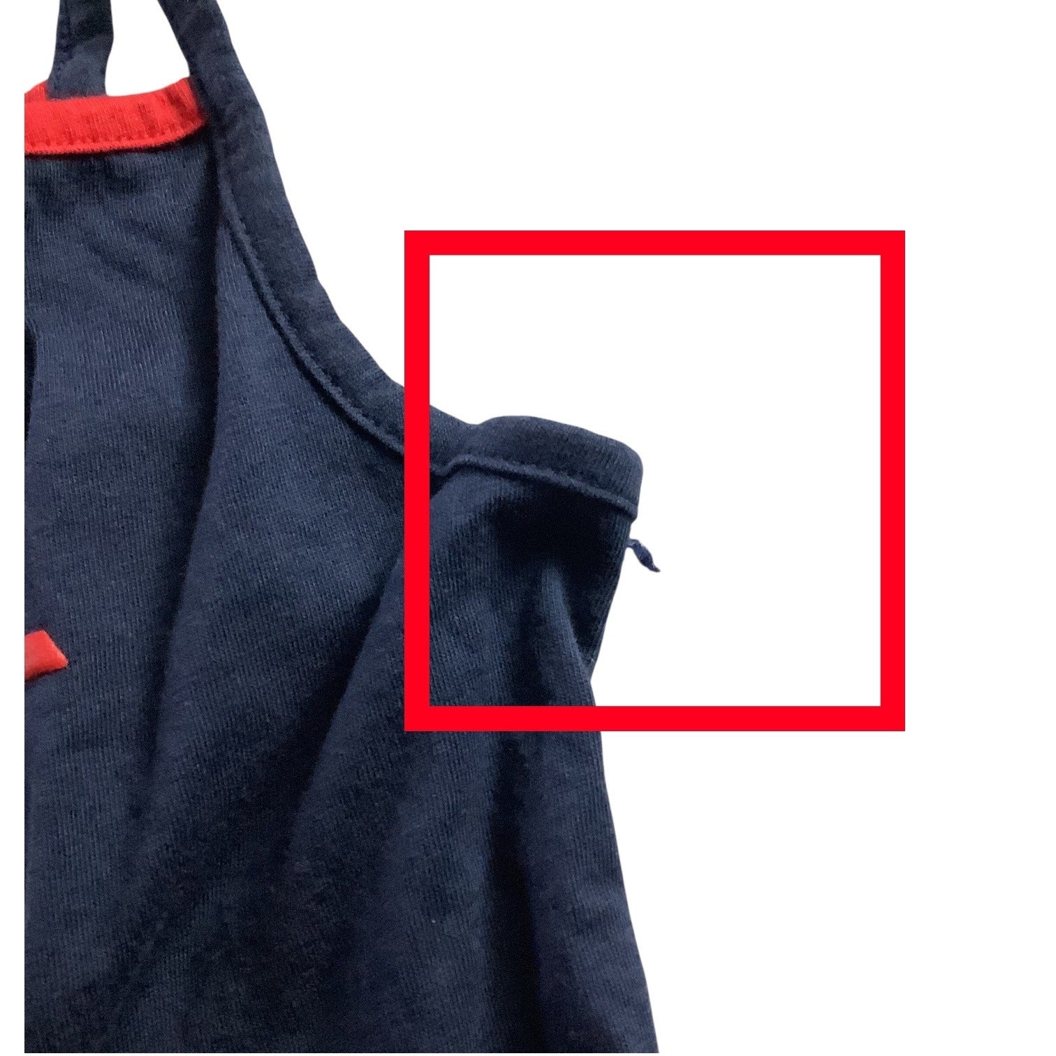 Tommy Hilfiger Girls Navy Tank Top With Ruffled Hem Size 8-10 Rainbow Print