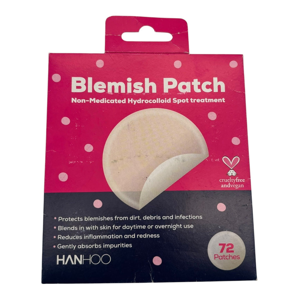 Hanhoo Blemish Patch Non-Medicated Hydrocolloid Spot Treatment 72 Patches
