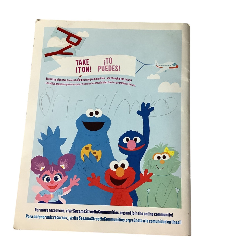 Sesame Street Little Neighbors Activity Book Bilingual Kids Collaboration PSEG