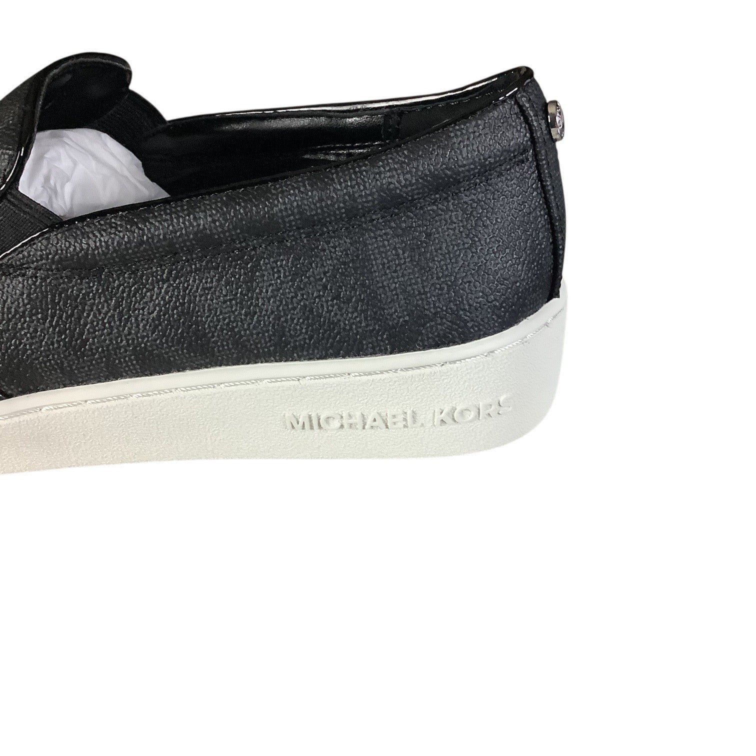 Michael Michael Kors Keaton Slip on Sneakers Women's Shoes Black Size 7M