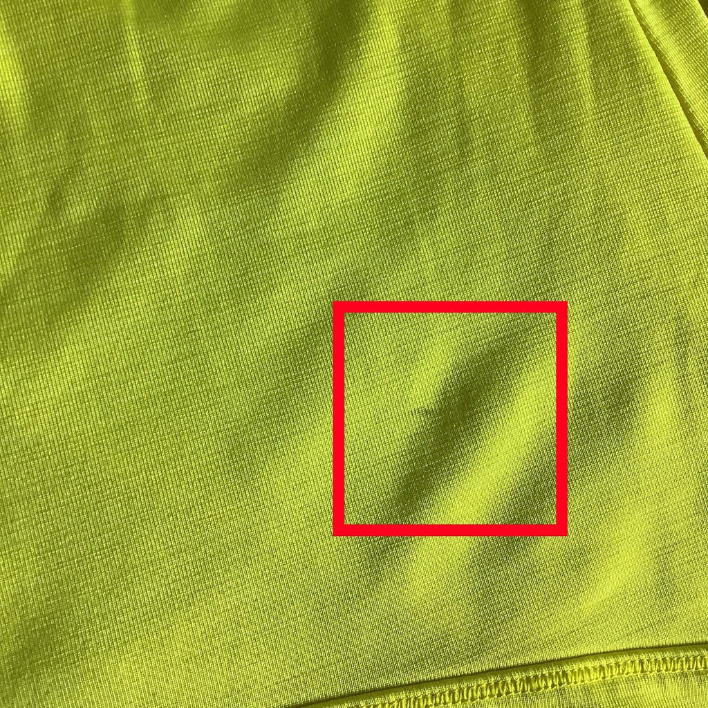 Calvin Klein Performance Quick Dry Womens Yellow Hooded Long Sleeve Ruched Top M