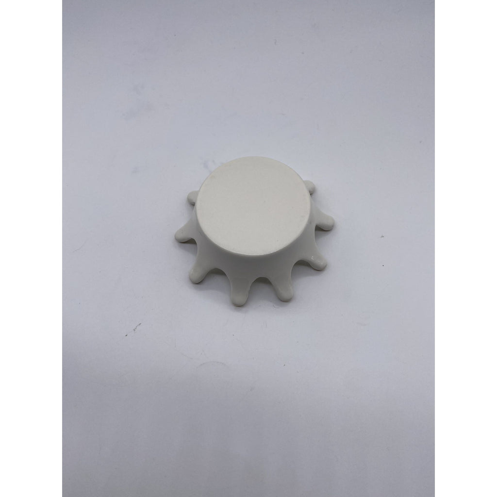 Ceramic CrownShaped Jewelry Dish White & Gold Decorative & Functional Design