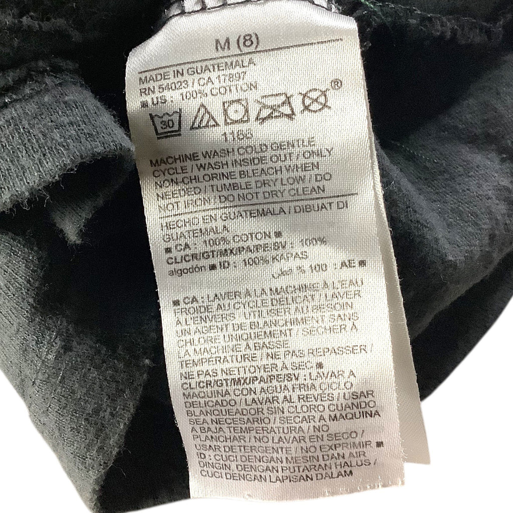 Old Navy Girls Black Graphic Tee "Power To The Girls" Design Short Sleeve M (8)