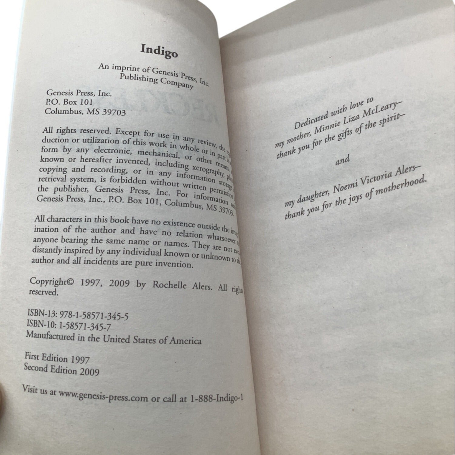 Reckless Surrender Rochelle Alers Paperback 2009 Romantic Novel