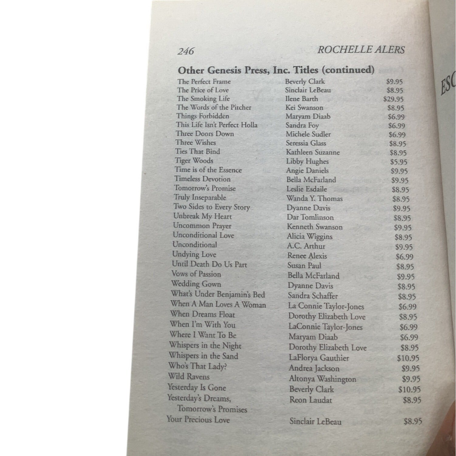 Reckless Surrender Rochelle Alers Paperback 2009 Romantic Novel