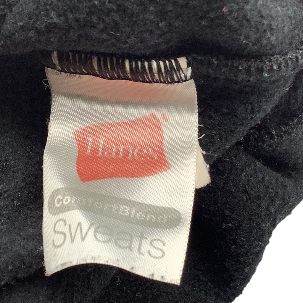 Hanes Girls Black ComfortBlend Fleece Sweatpants Open Leg XS 4/5