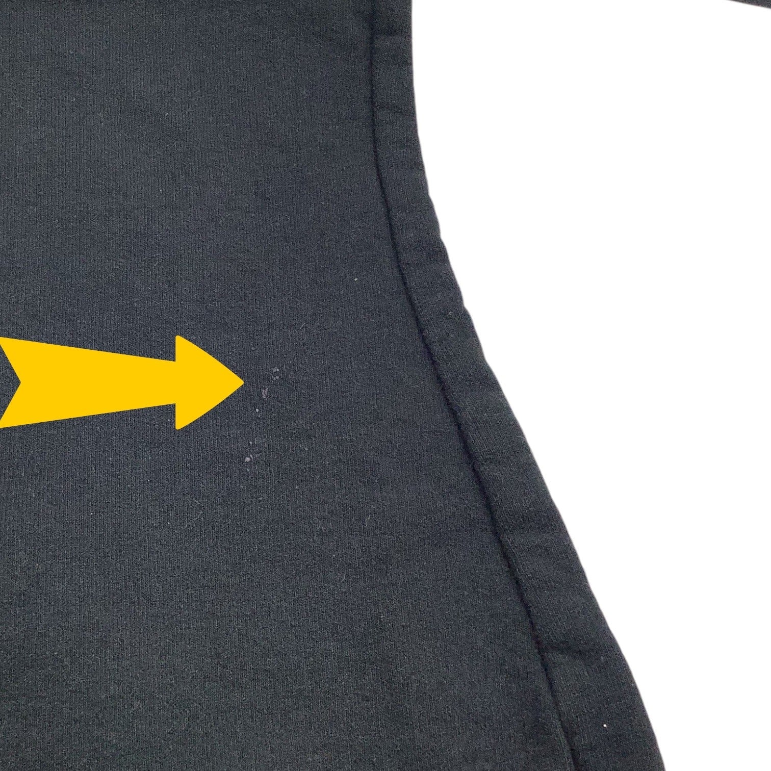 Hanes Girls Black ComfortBlend Fleece Sweatpants Open Leg XS 4/5