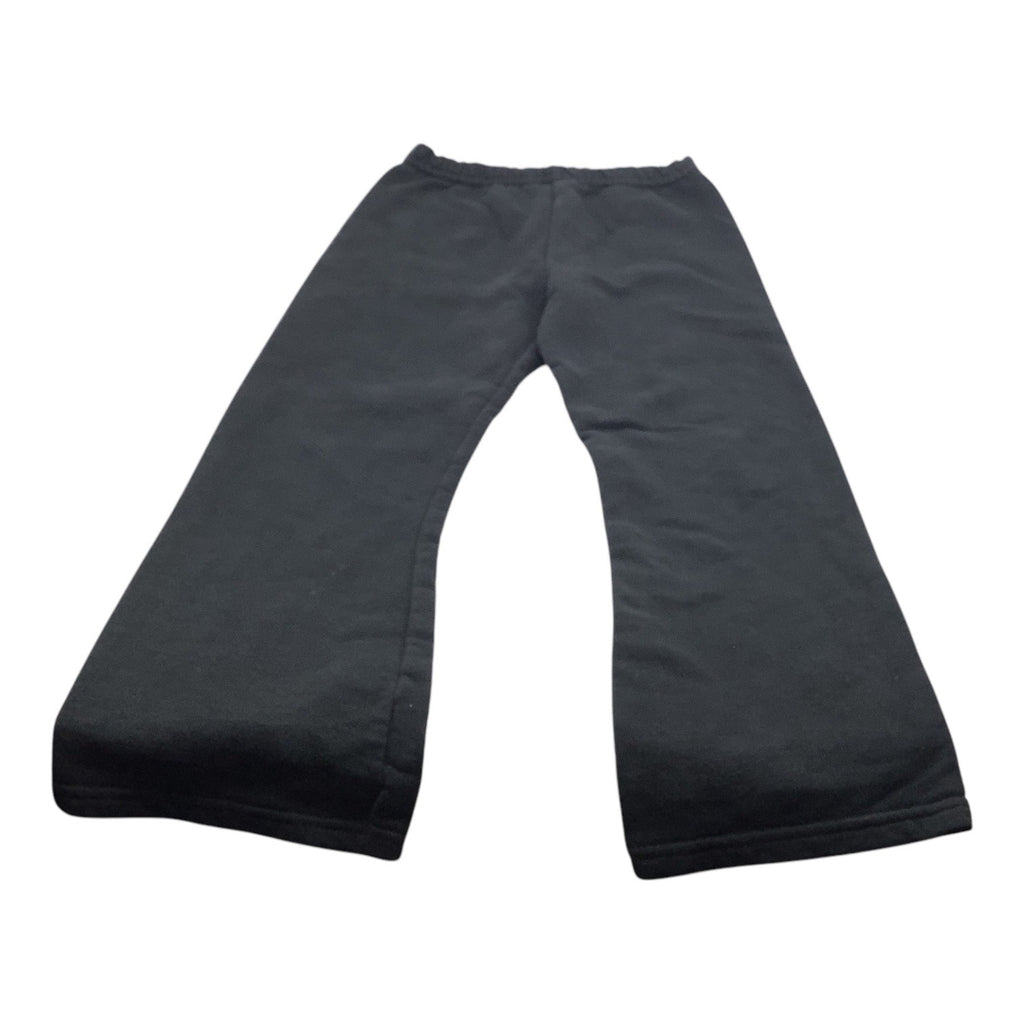 Hanes Girls Black ComfortBlend Fleece Sweatpants Open Leg XS 4/5