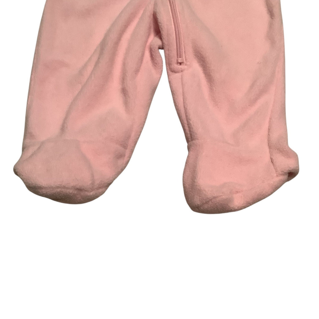 Arizona Jean Company Baby Girl Pink Lil Kitty Hooded Jumpsuit 3-6 Months