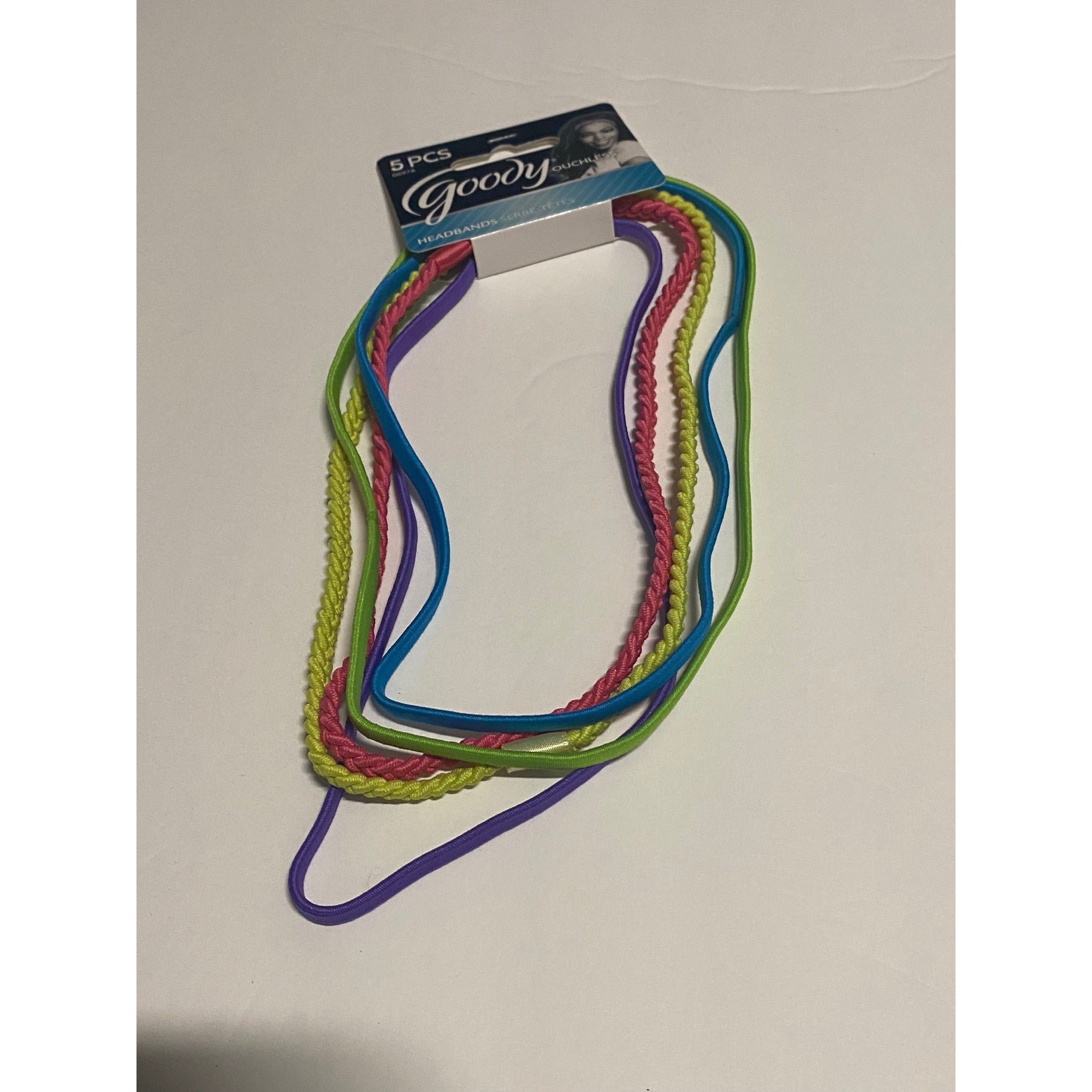 Goody 5 Piece Multicolor Ouchless Headbands Style 06978 Hair Accessories