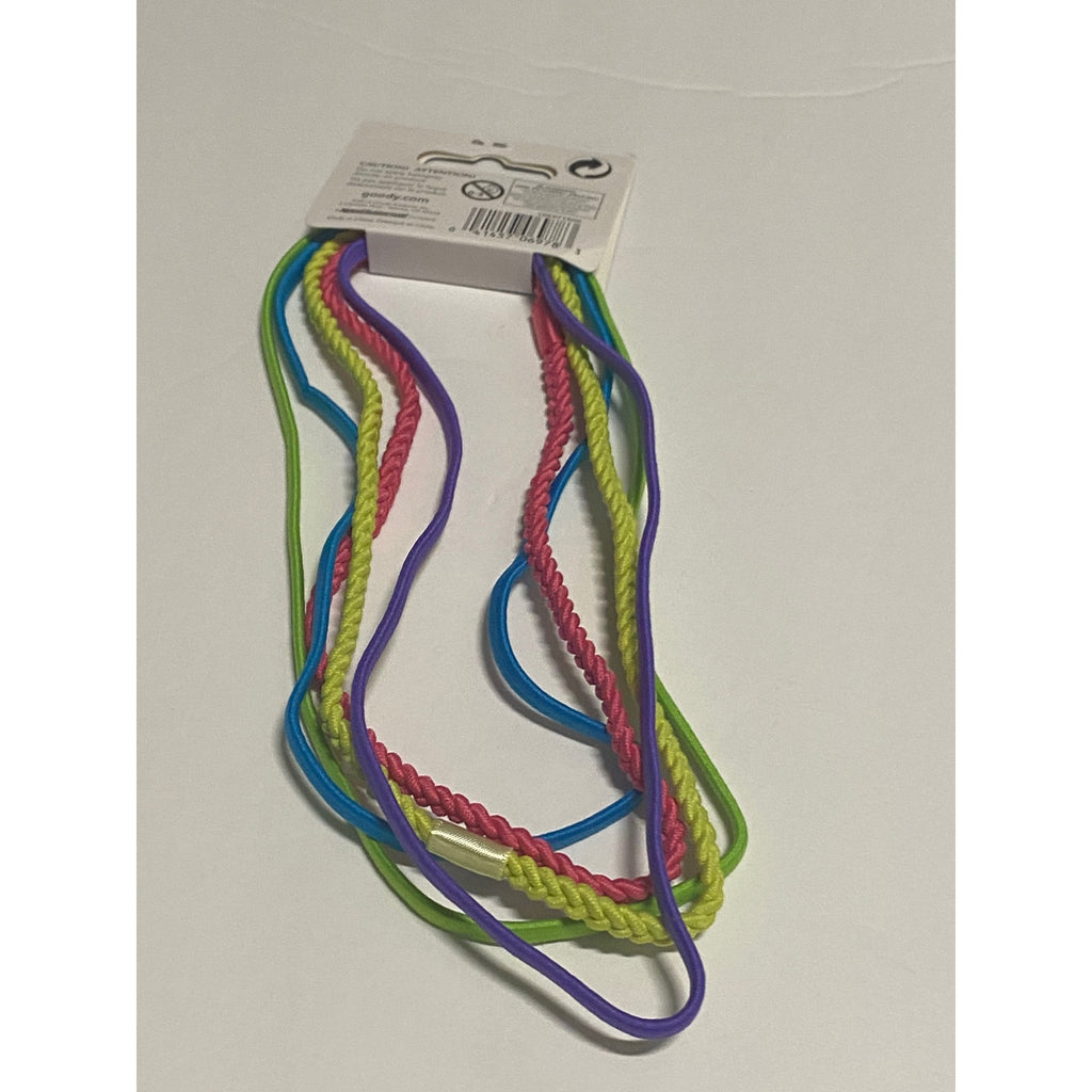 Goody 5 Piece Multicolor Ouchless Headbands Style 06978 Hair Accessories