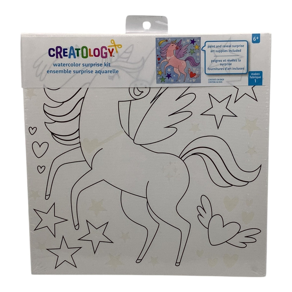 Creatology Watercolor Surprise Kit Unicorn Kids Paint Brush & Palette Art Set