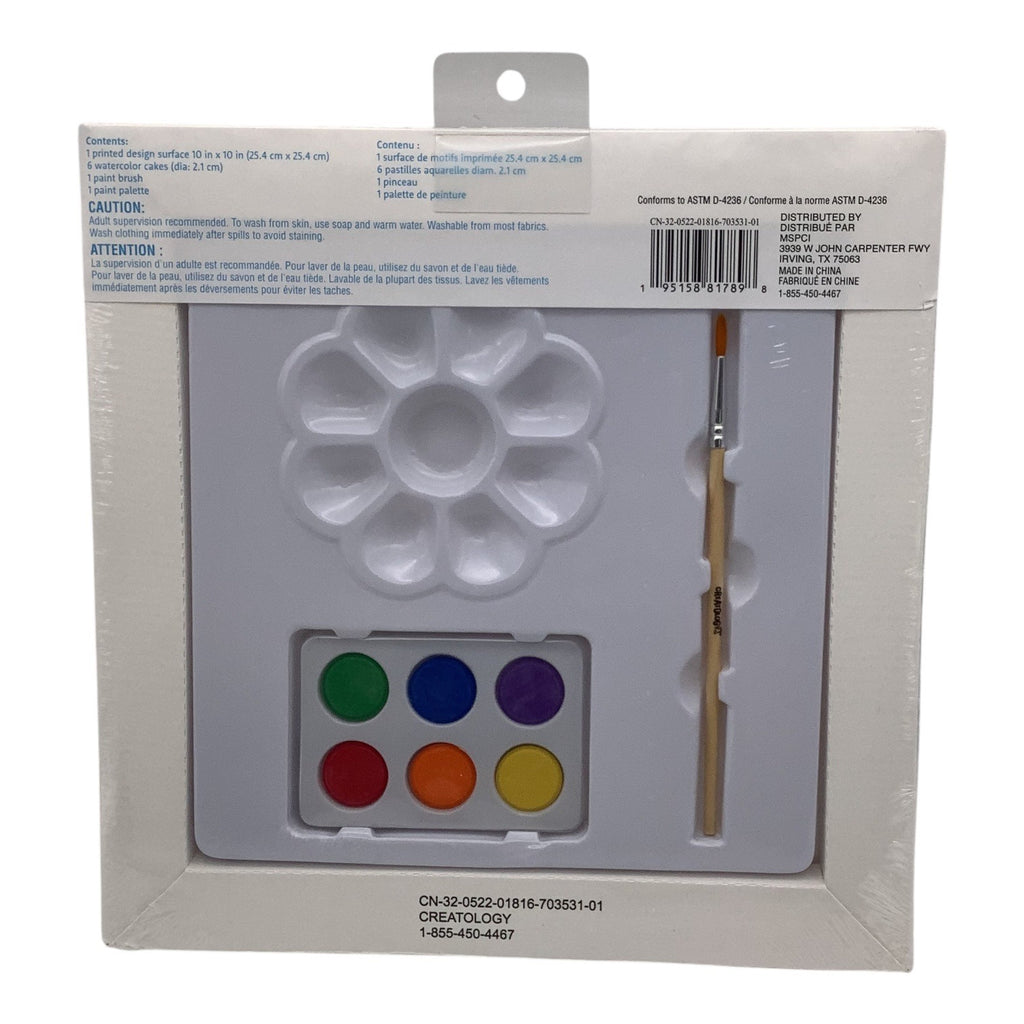 Creatology Watercolor Surprise Kit Unicorn Kids Paint Brush & Palette Art Set
