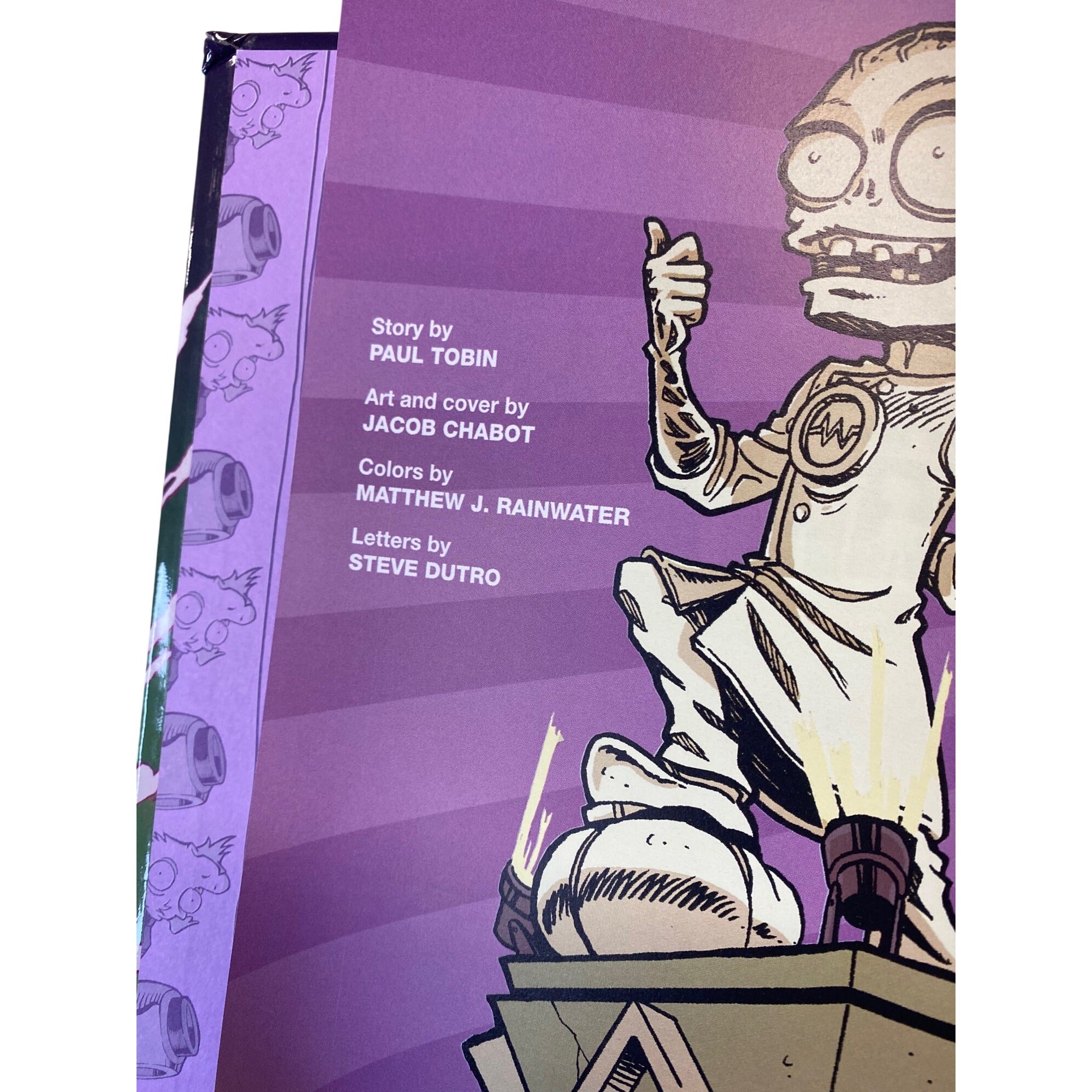 Plants Vs. Zombies Hardcover Graphic Novels Book Lot Of 3 Paul Tobin